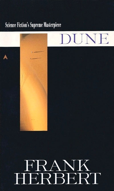 Dune book cover and pages